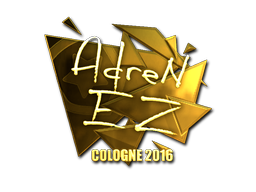 Samolepka | AdreN (zlatá) | ESL Cologne 2016