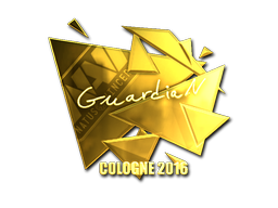 Pegatina | GuardiaN (dorada) | Colonia 2016