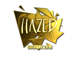 Autocolante | hazed (Gold) | Cologne 2016