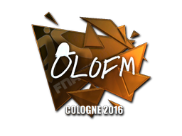 Sticker | olofmeister (Foil) | Cologne 2016 