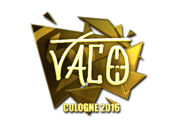 Sticker | TACO (Goud) | Cologne 2016