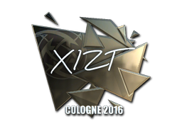 sticker_Sticker | Xizt (Foil) | Cologne 2016