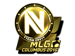 Наліпка | Team EnVyUs (золота) | MLG Columbus 2016