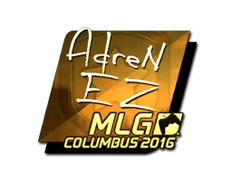 Adesivo | AdreN (Dourado) | MLG Columbus 2016
