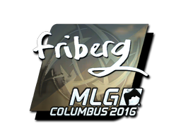 sticker_Sticker | friberg (Foil) | MLG Columbus 2016