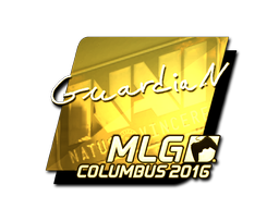 ステッカー | GuardiaN (ゴールド) | MLG Columbus 2016
