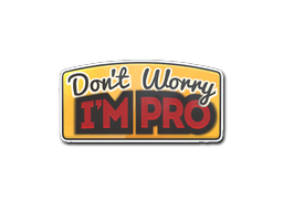 sticker_Sticker | Don't Worry, I'm Pro