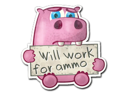 sticker_Sticker | Work For Ammo