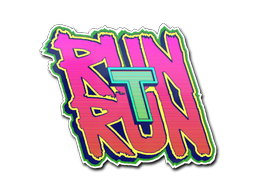 sticker_Sticker | Run T, Run
