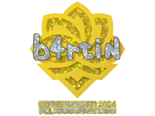 sticker_Sticker | b4rtiN (Glitter) | Copenhagen 2024