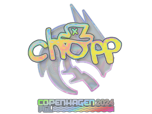 Sticker | chopper (Holo) | Copenhagen 2024