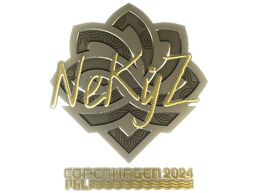 Sticker | NEKiZ (Gold) | Copenhagen 2024