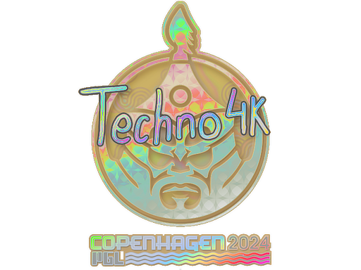 Sticker | Techno4K (Holo) | Copenhagen 2024