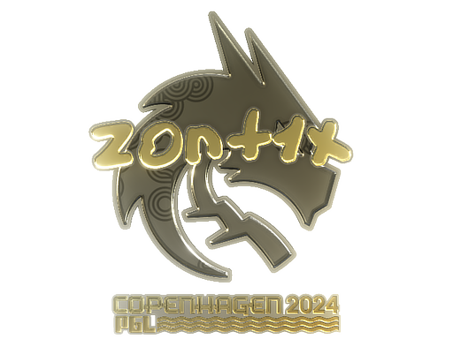 sticker_Sticker | zont1x (Gold) | Copenhagen 2024