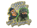 Sticker | Green's Problem - $ 0.21