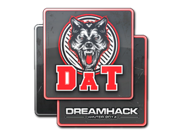 Klistermærke | dAT team | DreamHack 2014