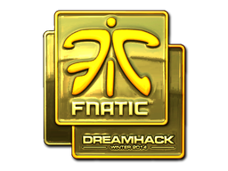 Samolepka | Fnatic (zlatá) | DreamHack 2014