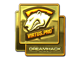 Наліпка | Virtus.Pro (золота) | DreamHack 2014