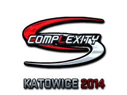 Наклейка | compLexity Gaming (металлическая) | Катовице-2014