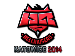 สติกเกอร์ | HellRaisers (ฟอยล์) | Katowice 2014
