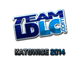 Наклейка | Team LDLC.com (металлическая) | Катовице-2014