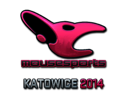 Klistremerke | mousesports (folie) | Katowice 2014