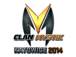 Klistremerke | Clan-Mystik (folie) | Katowice 2014