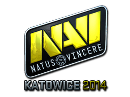 Naklejka | Natus Vincere (foliowana) | Katowice 2014