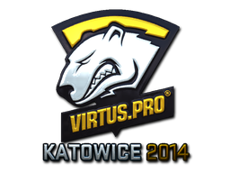 Aufkleber | Virtus.Pro (Glanz) | Kattowitz 2014