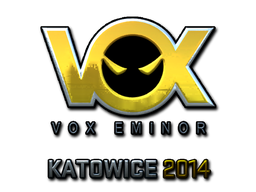 Наклейка | Vox Eminor (металлическая) | Катовице-2014