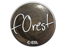 Наклейка: f0rest | Катовице 2019
