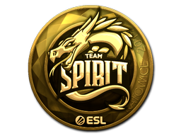 ステッカー | Team Spirit (Gold) | Katowice 2019