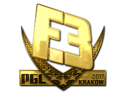 Αυτοκόλλητο | Flipsid3 Tactics (Χρυσό) | Krakow 2017