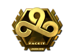 Стикер | Cloud9 (златен) | London 2018