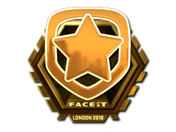 Наклейка | Gambit Esports (золотая) | Лондон-2018