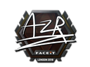 Наклейка: AZR | Лондон 2018