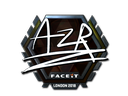 AZR (металлическая) | Лондон 2018