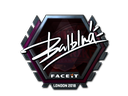 balblna (металлическая) | Лондон 2018