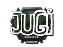 Наклейка: JUGi | Лондон 2018