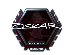 sticker_Sticker | oskar (Foil) | London 2018