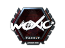 woxic (металлическая) | Лондон 2018
