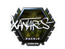 XANTARES (металлическая) | Лондон 2018
