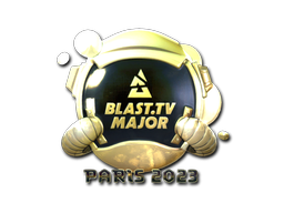 sticker_Sticker | BLAST.tv (Gold) | Paris 2023