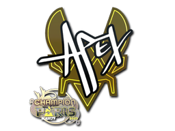 sticker_Sticker | apEX (Champion) | Paris 2023