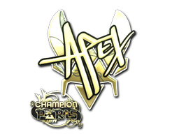 sticker_Sticker | apEX (Gold, Champion) | Paris 2023