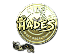 sticker_Sticker | hades (Gold) | Paris 2023