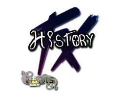 sticker_Sticker | History (Glitter) | Paris 2023
