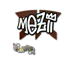 Sticker | mezii (Glitter) | Paris 2023