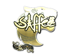 sticker_Sticker | saffee (Gold) | Paris 2023