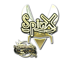 sticker_Sticker | Spinx (Gold, Champion) | Paris 2023